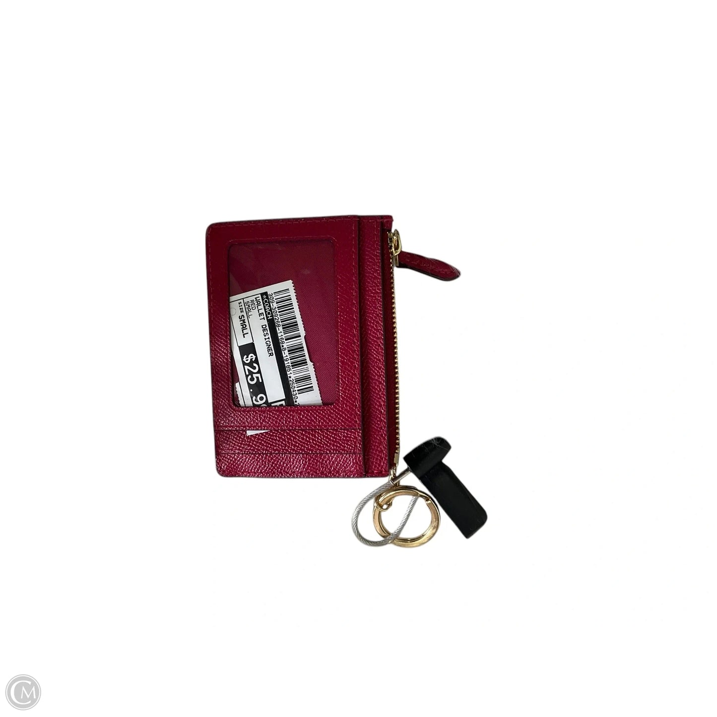 Wallet Designer By Coach, Size: Small