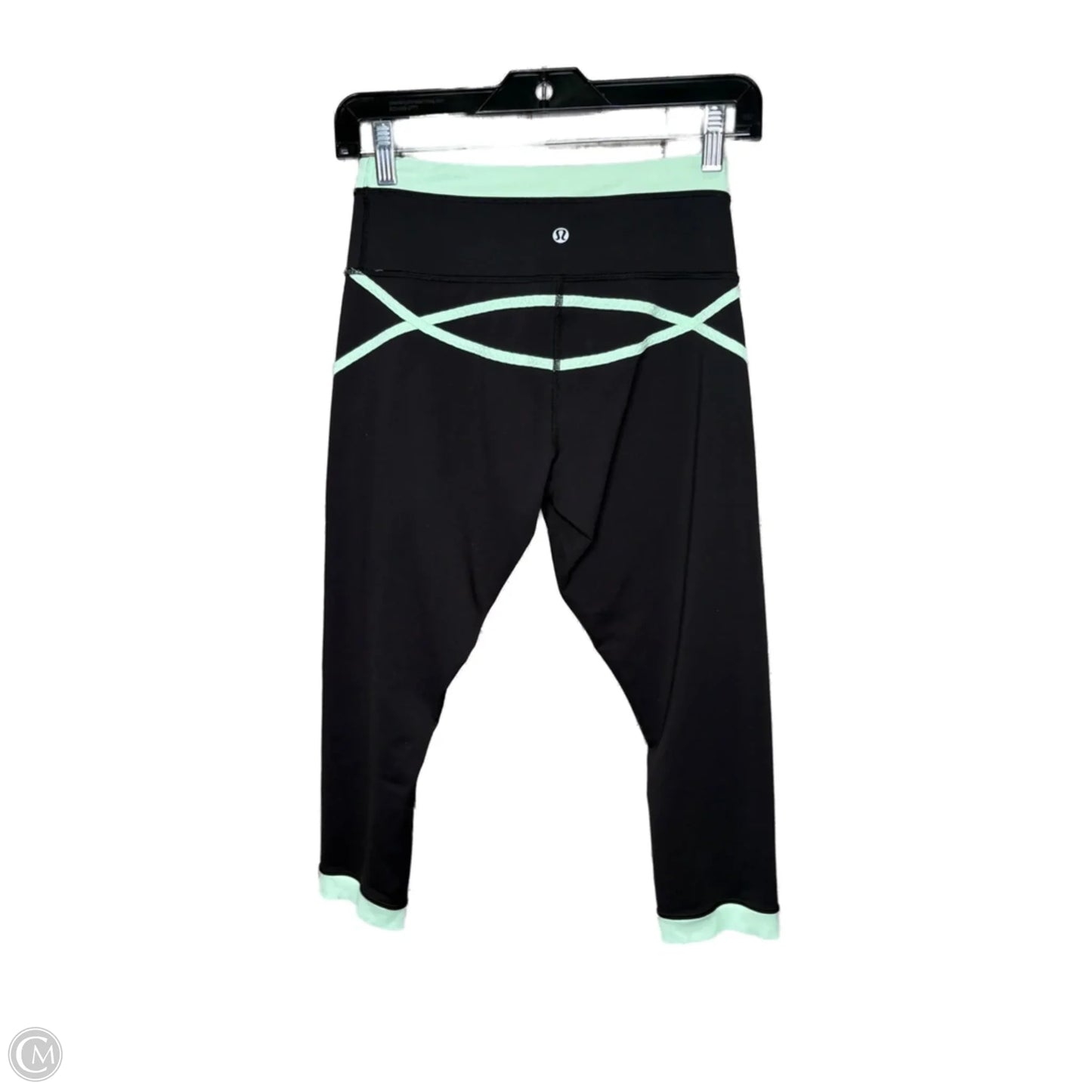 Athletic Capris By Lululemon In Black, Size: 6