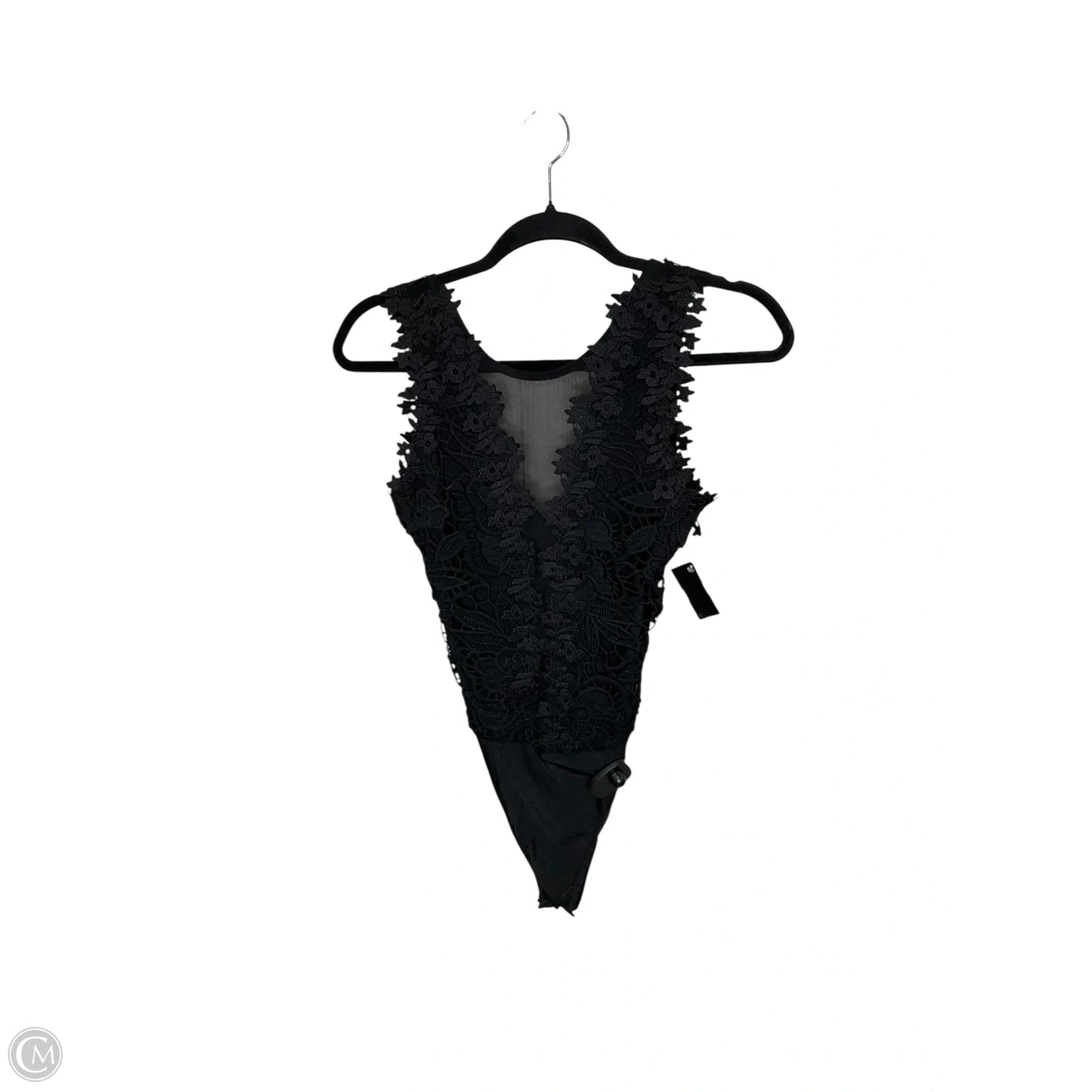 Bodysuit By Clothes Mentor In Black, Size: M