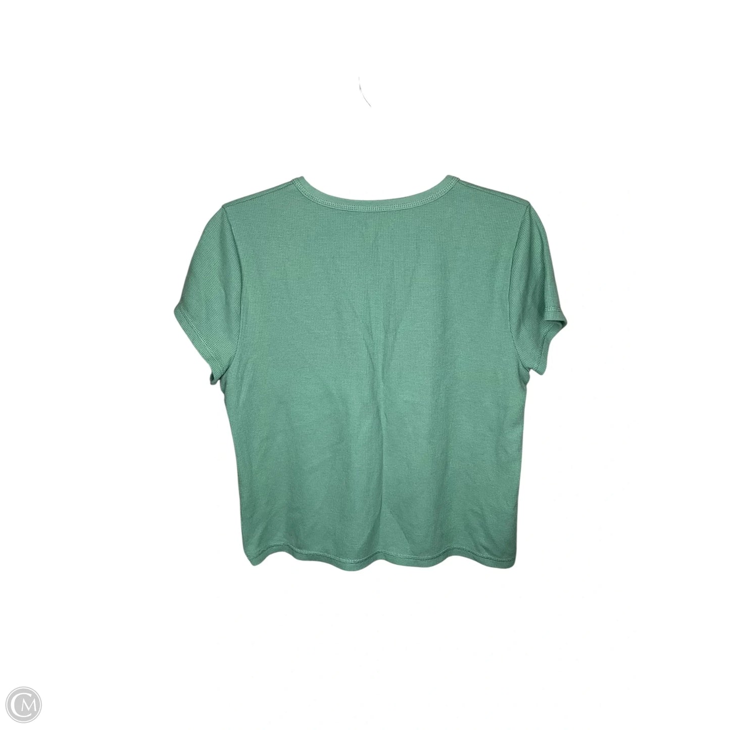 Top Short Sleeve By Madewell In Green, Size: Xl