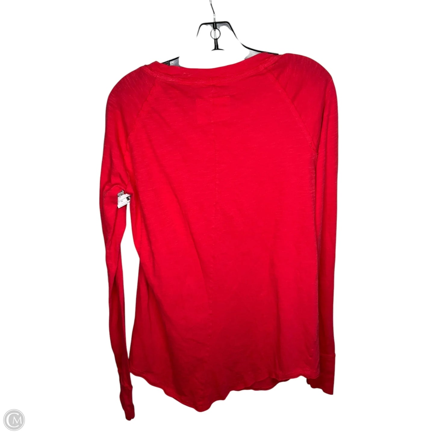Top Long Sleeve By We The Free In Red, Size: Xs