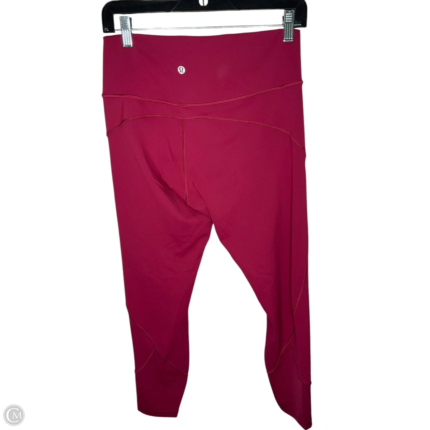 Athletic Leggings By Lululemon In Maroon, Size: 10