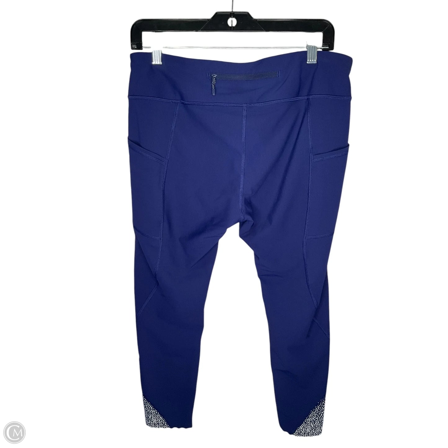 Athletic Leggings By Lululemon In Navy, Size: 8