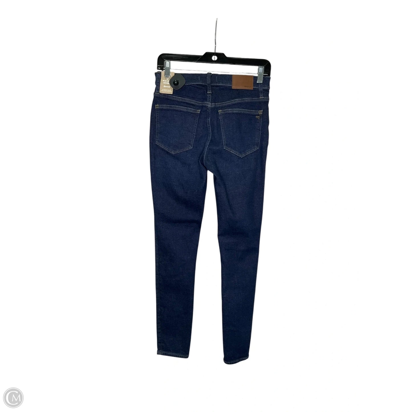 Jeans Skinny By Madewell In Blue, Size: 2