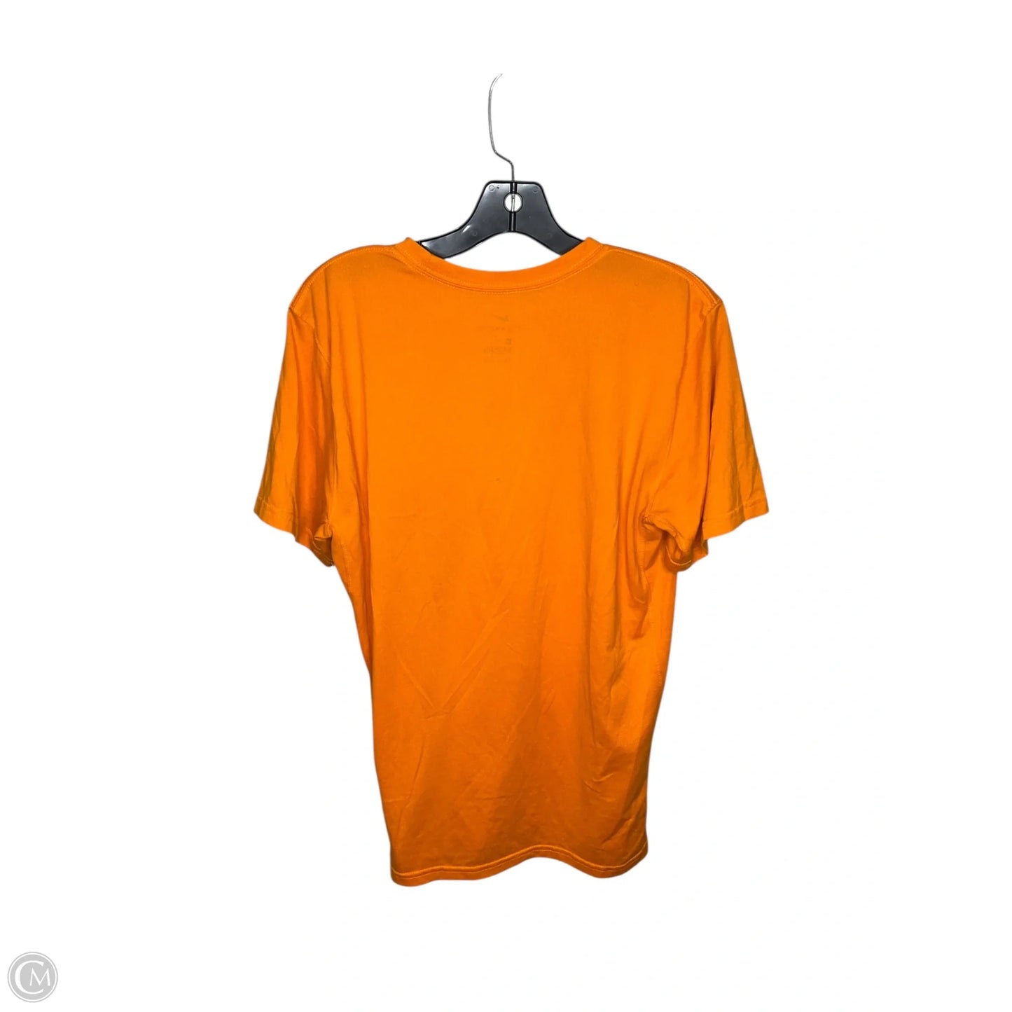 Top Short Sleeve By Nike In Orange, Size: M
