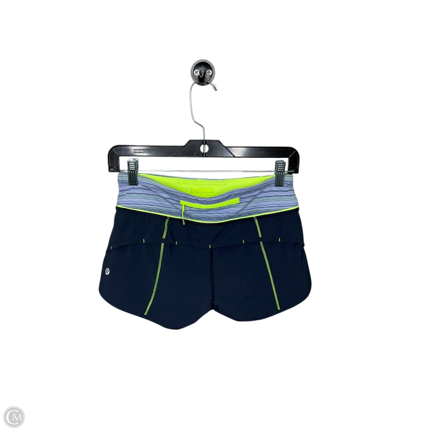 Shorts By Lululemon In Navy, Size: 2