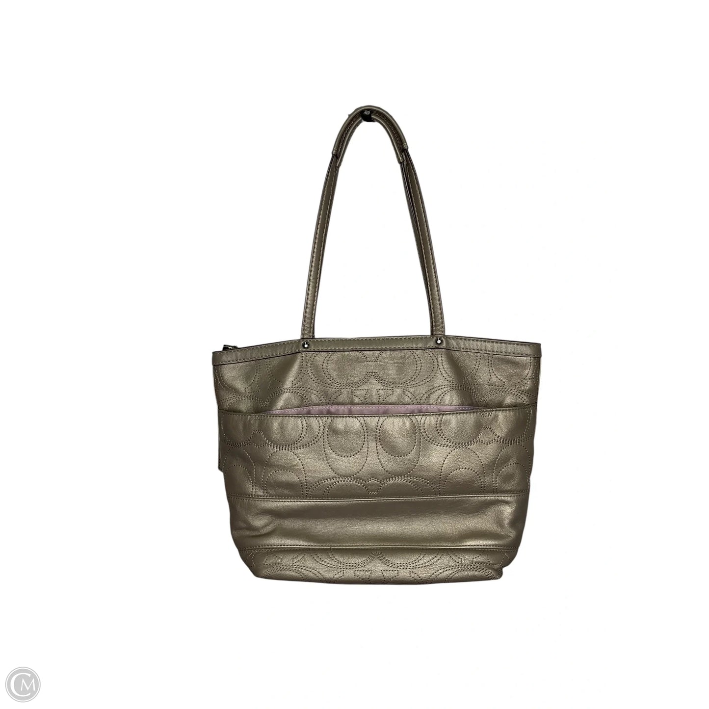 Handbag Designer By Coach, Size: Medium