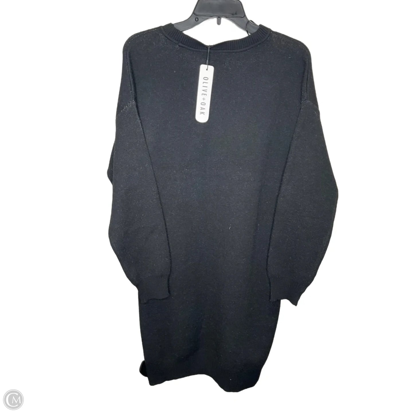 Dress Sweater By Olive And Oak In Black, Size: L