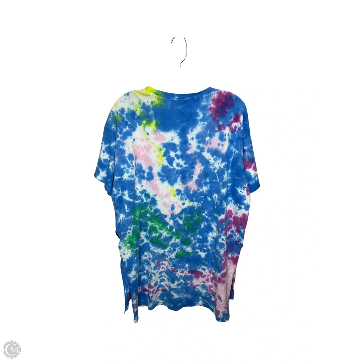 Top Short Sleeve By American Eagle In Blue, Size: Xs