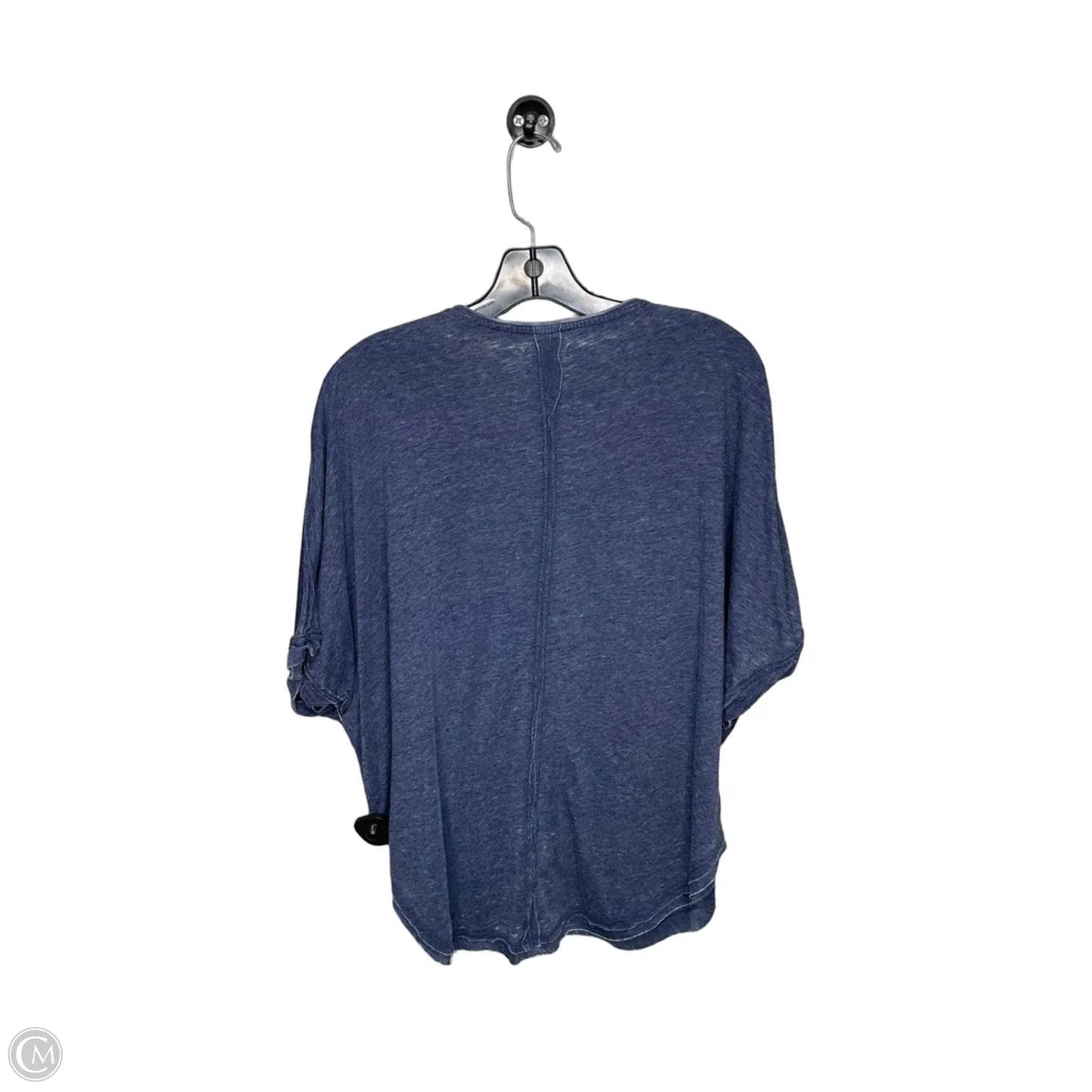 Top Short Sleeve By Simply Southern In Blue, Size: Xl