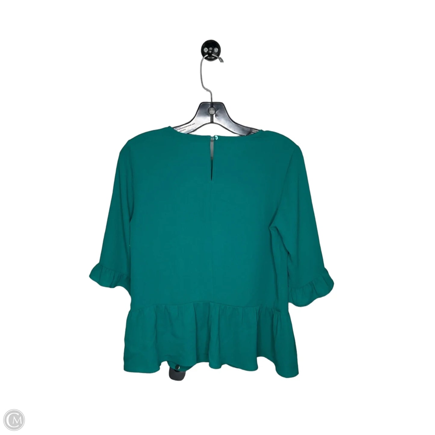 Top Short Sleeve By Banana Republic In Green, Size: Xs