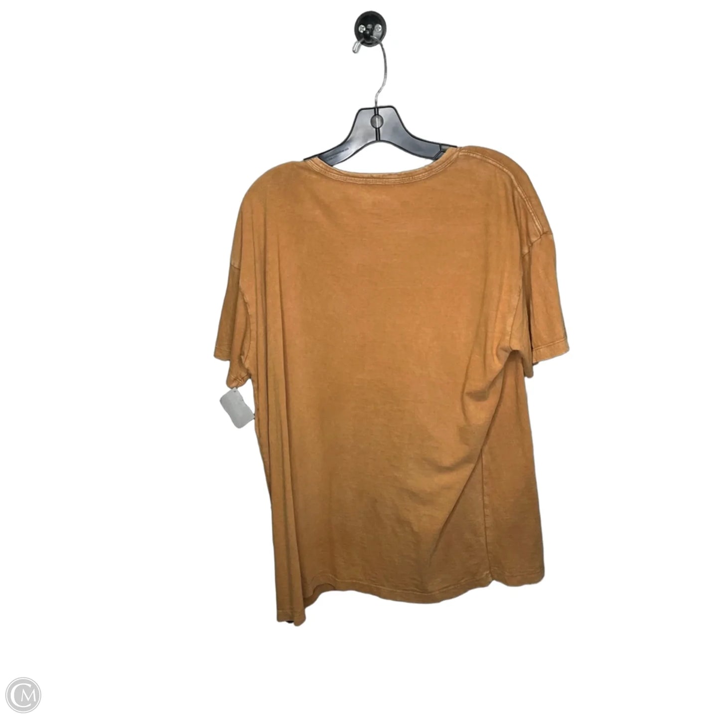 Top Short Sleeve By Aerie In Brown, Size: M