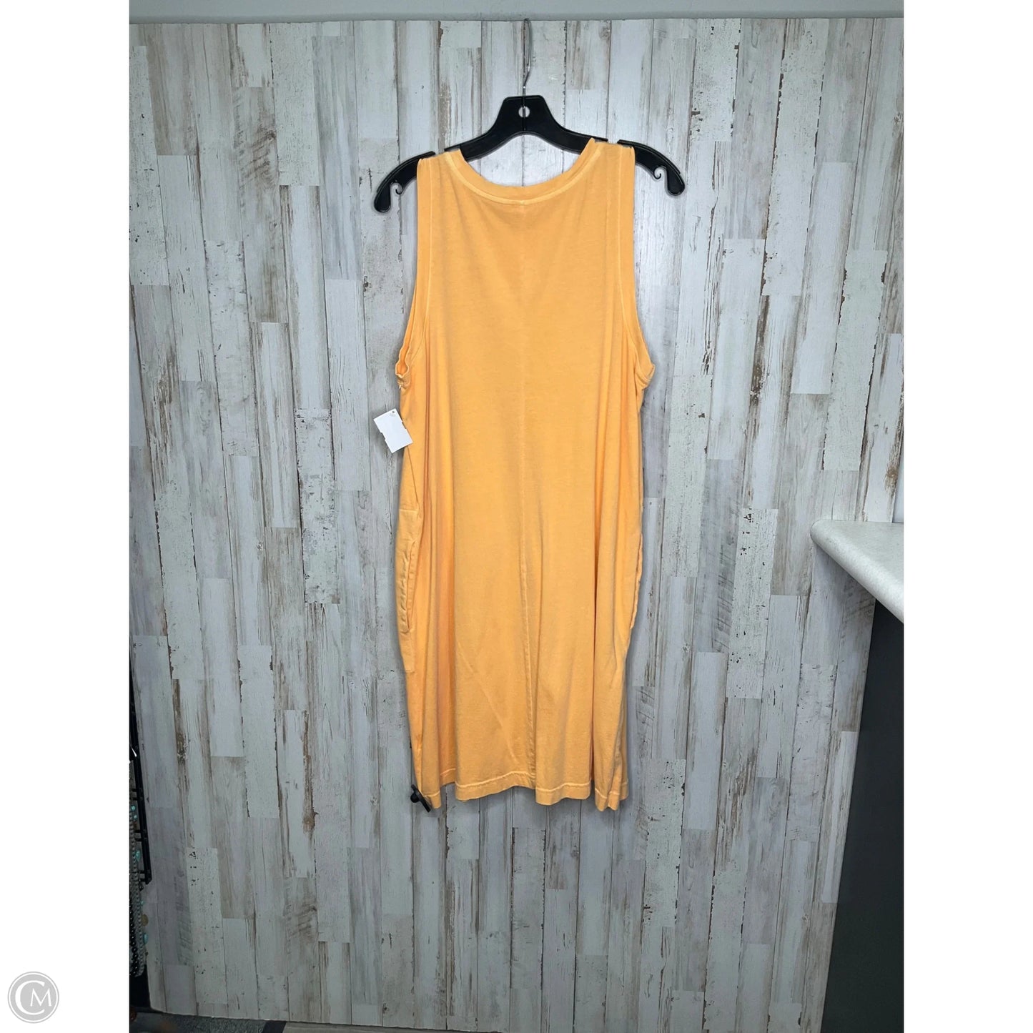 Dress Casual Midi By Old Navy In Orange, Size: Xl