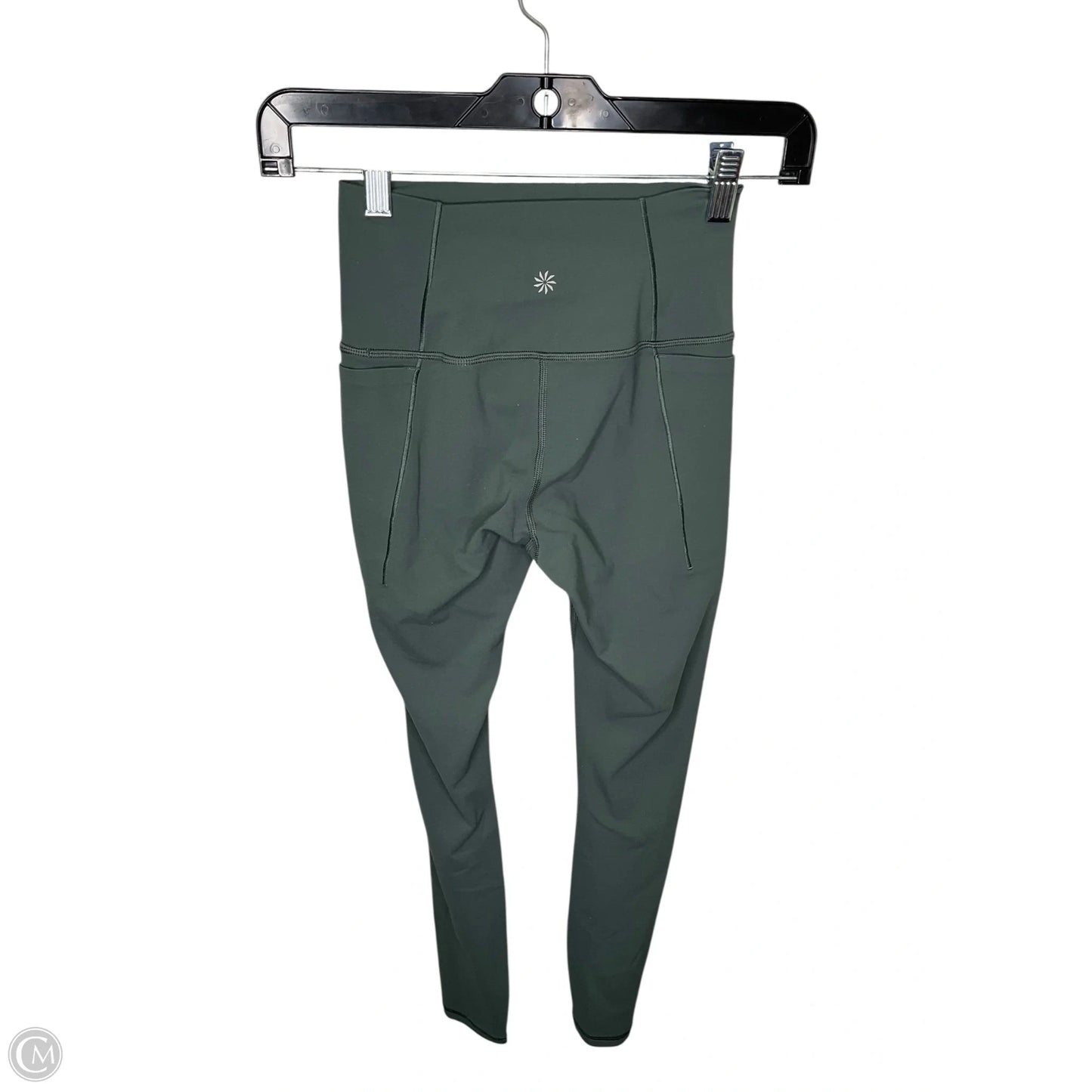 Athletic Leggings By Athleta In Green, Size: Xs