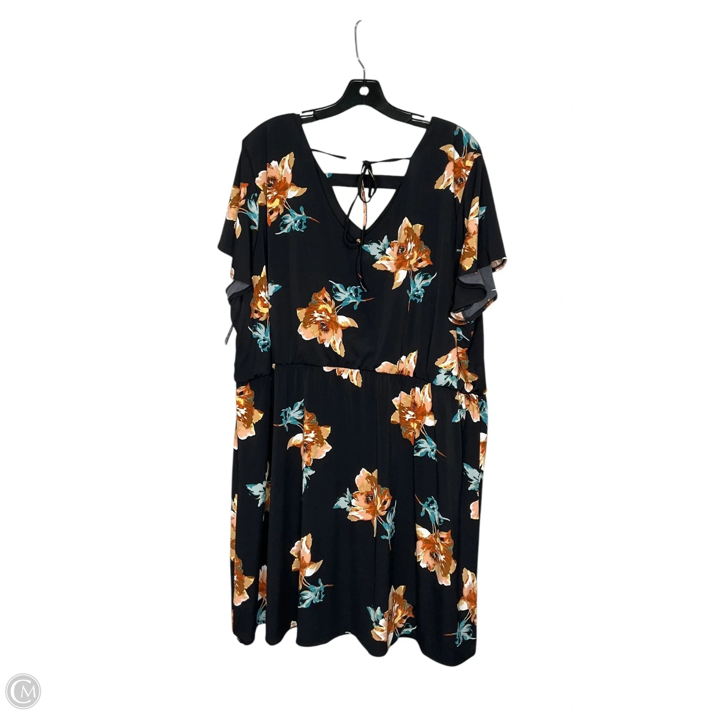 Dress Casual Midi By Maurices In Black, Size: 3x