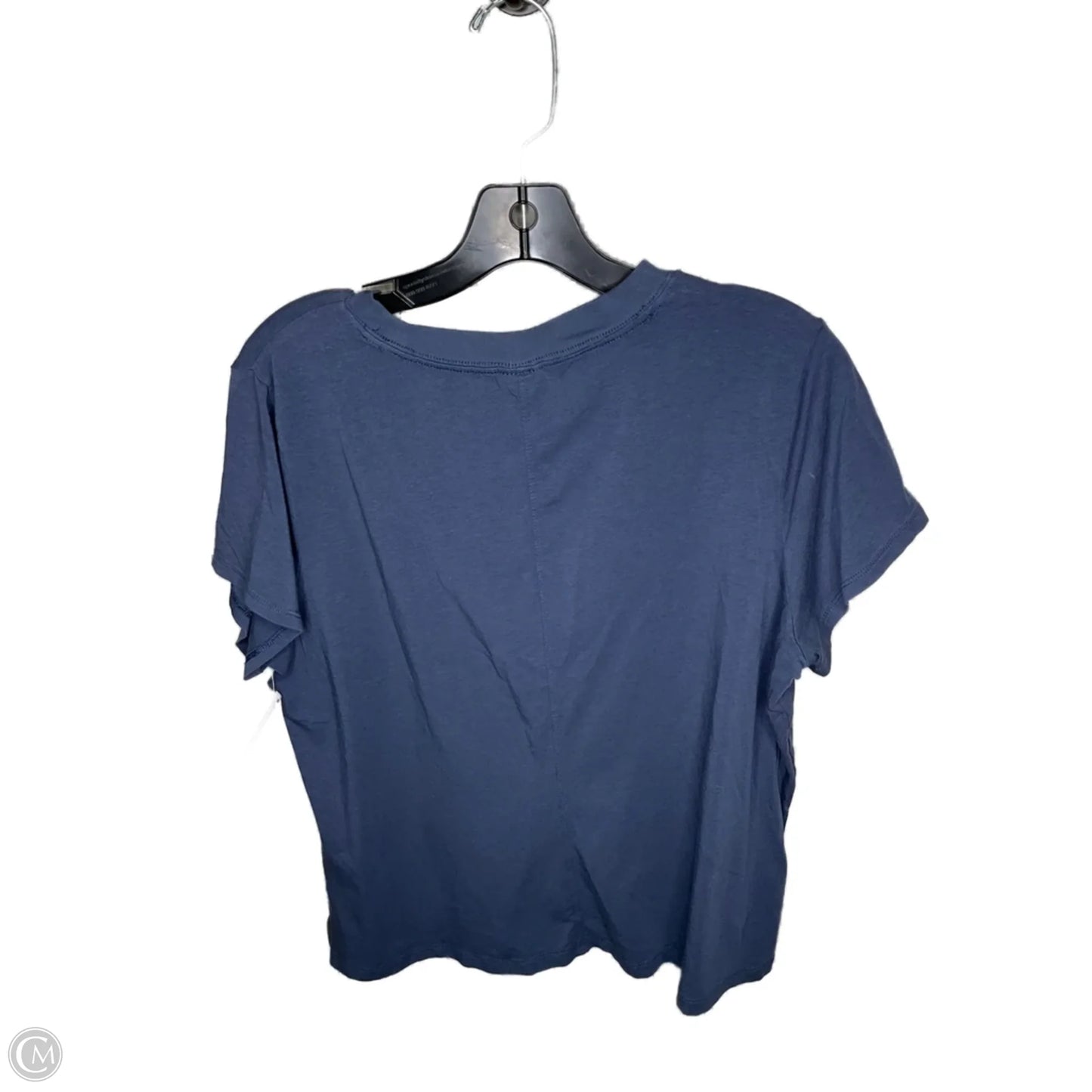 Athletic Top Short Sleeve By Calia In Navy, Size: 2x