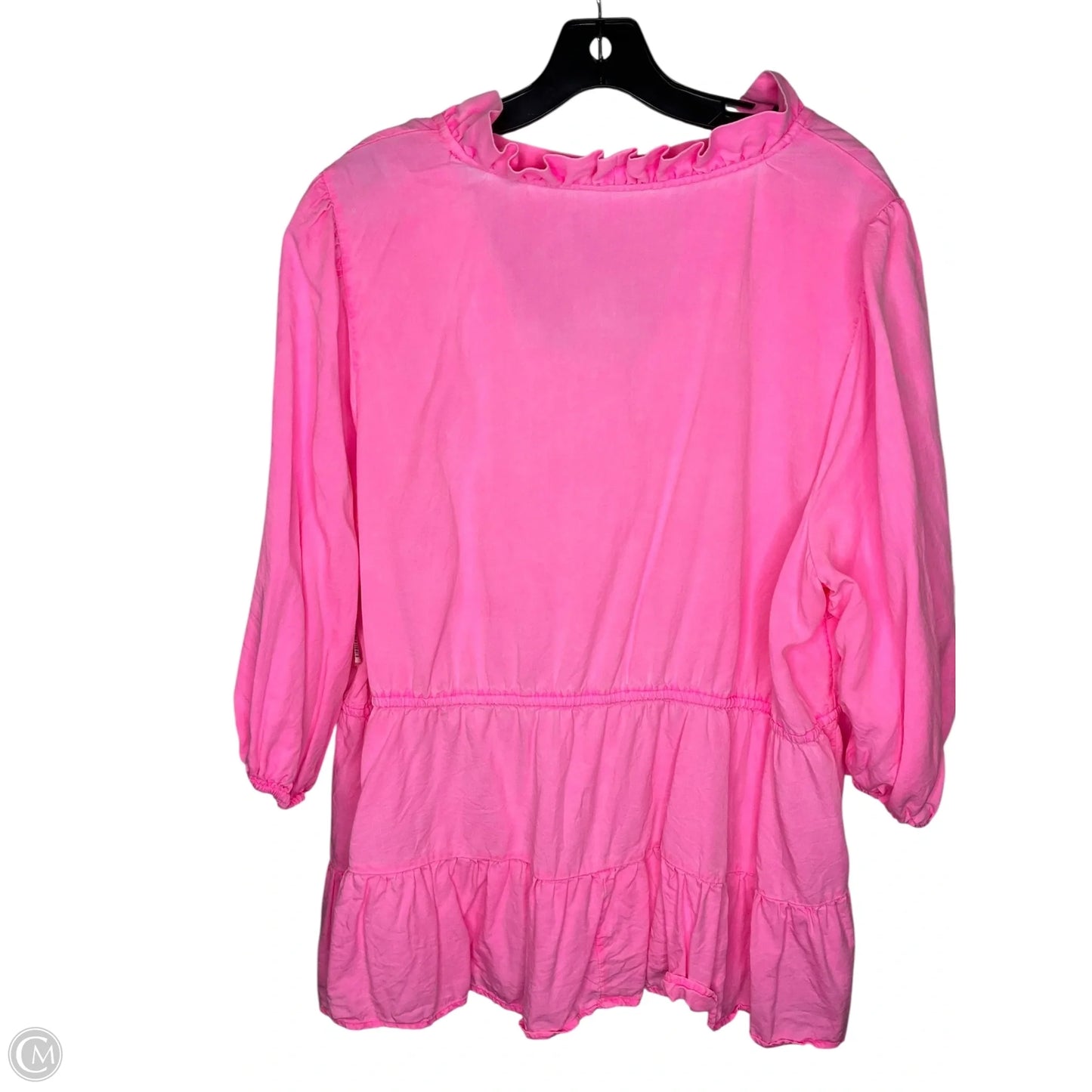 Dress Casual Short By Crown And Ivy In Pink, Size: 3x