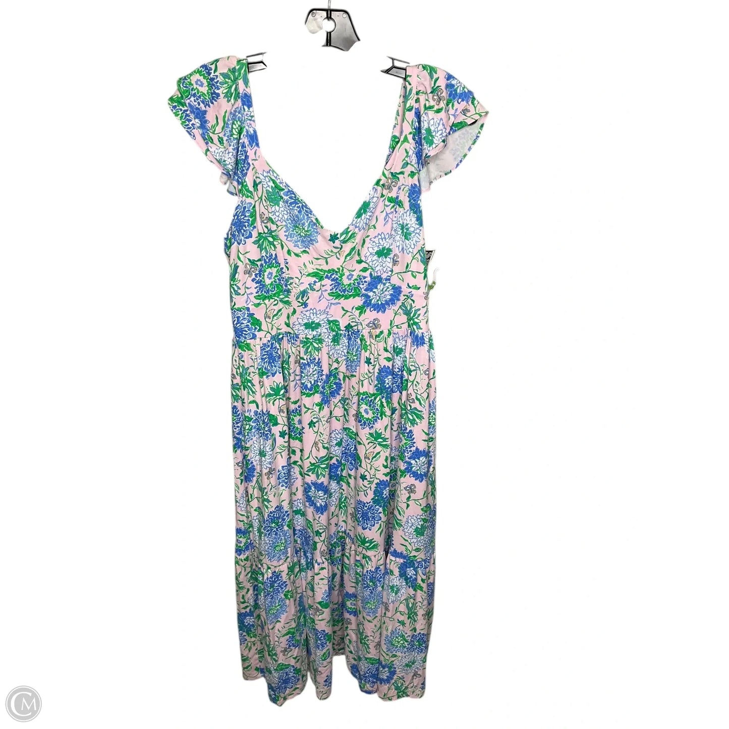 Dress Designer By Lilly Pulitzer In Floral Print, Size: 10