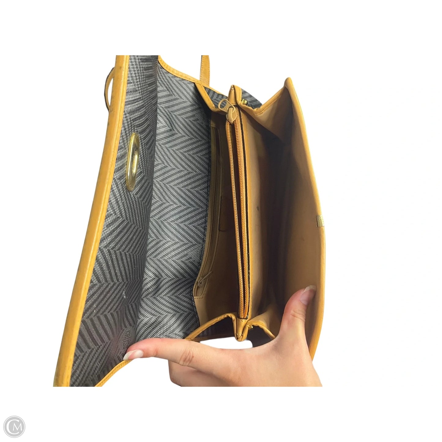 Handbag Designer By Mark Cross, Size: Medium