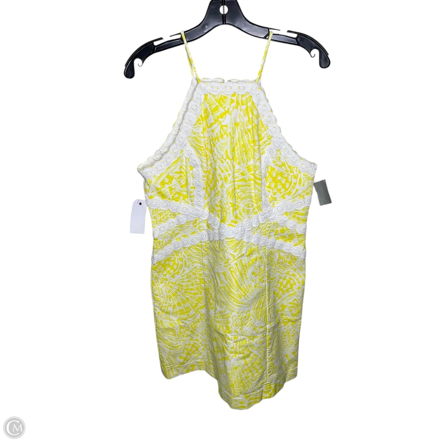 Dress Designer By Lilly Pulitzer In Yellow, Size: 12