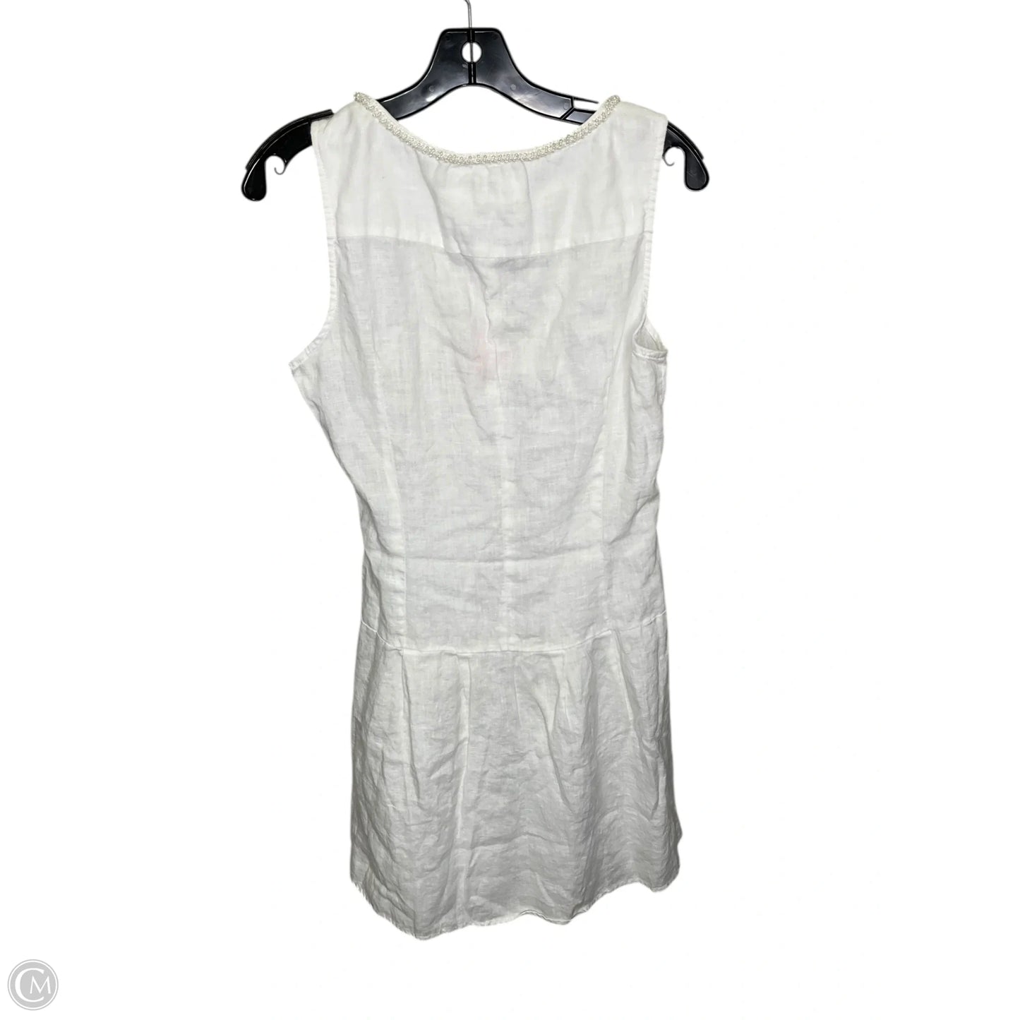 Dress Casual Midi By Cmc In White, Size: L