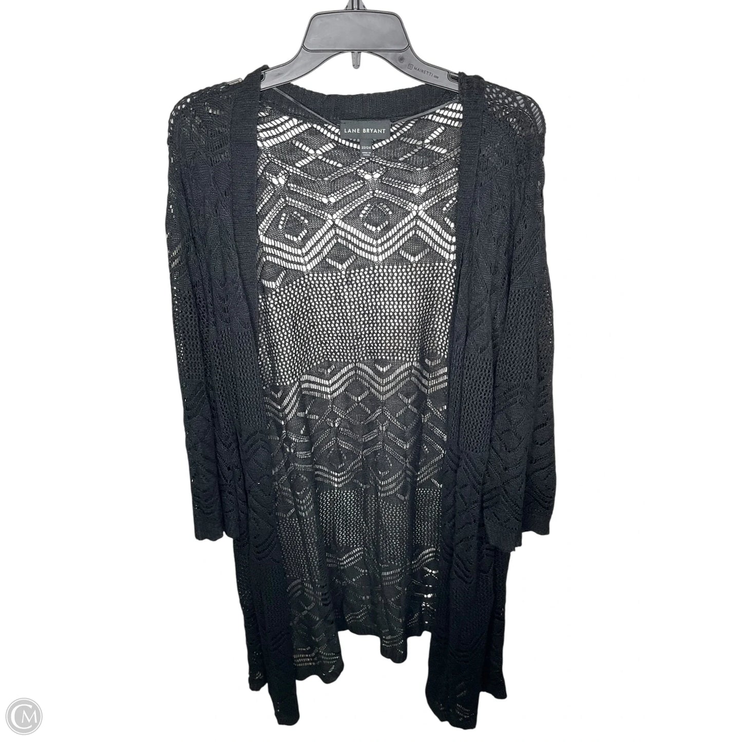 Cardigan By Lane Bryant In Black, Size: 3x