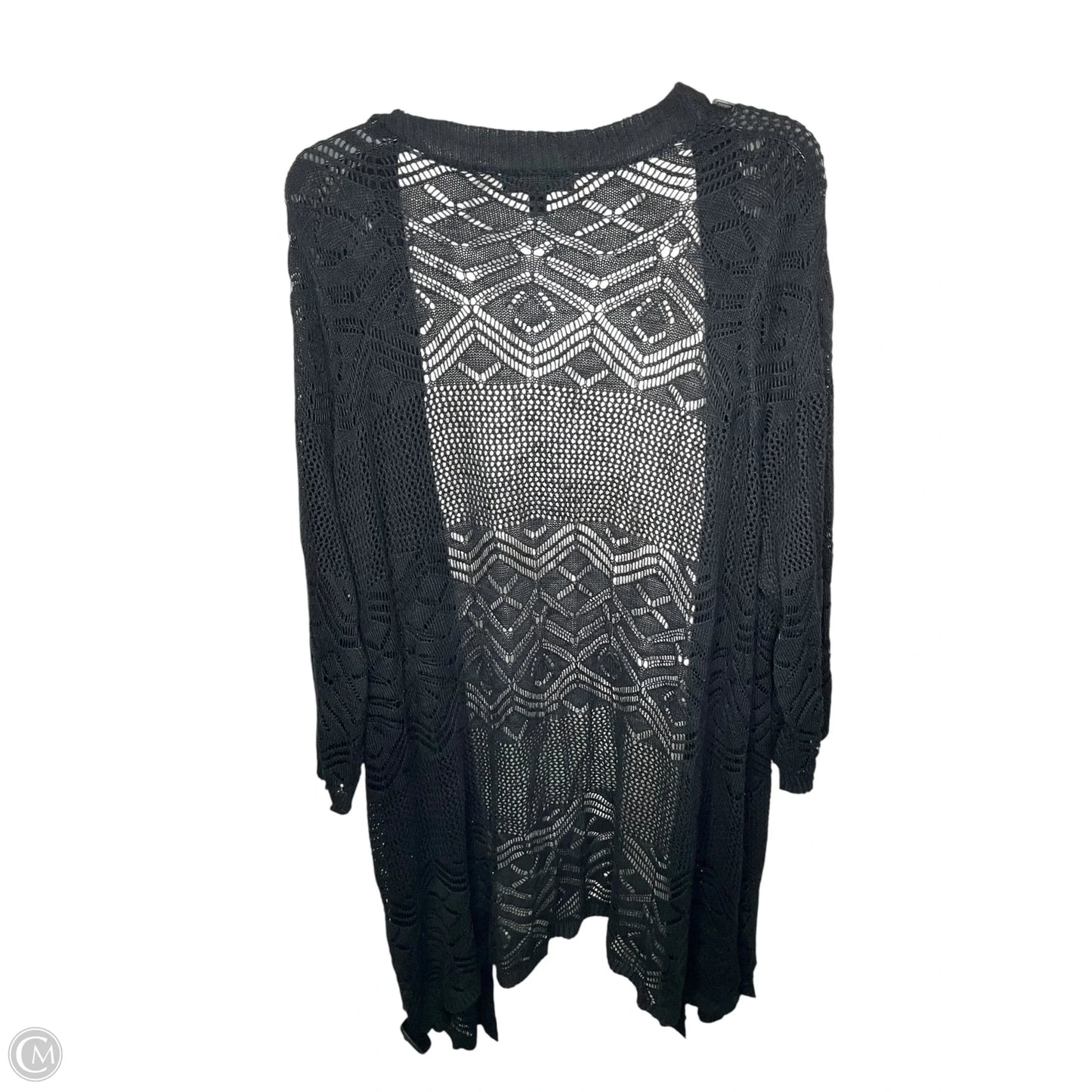 Cardigan By Lane Bryant In Black, Size: 3x