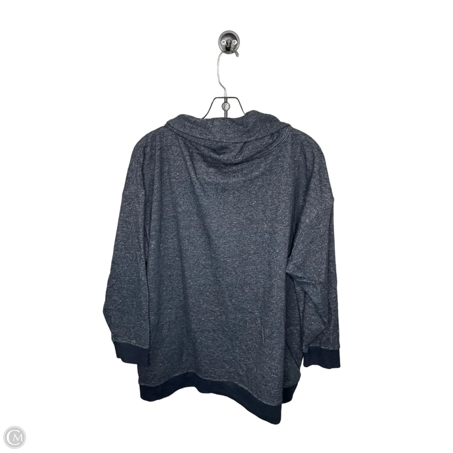 Top Long Sleeve By Talbots In Blue, Size: 2x