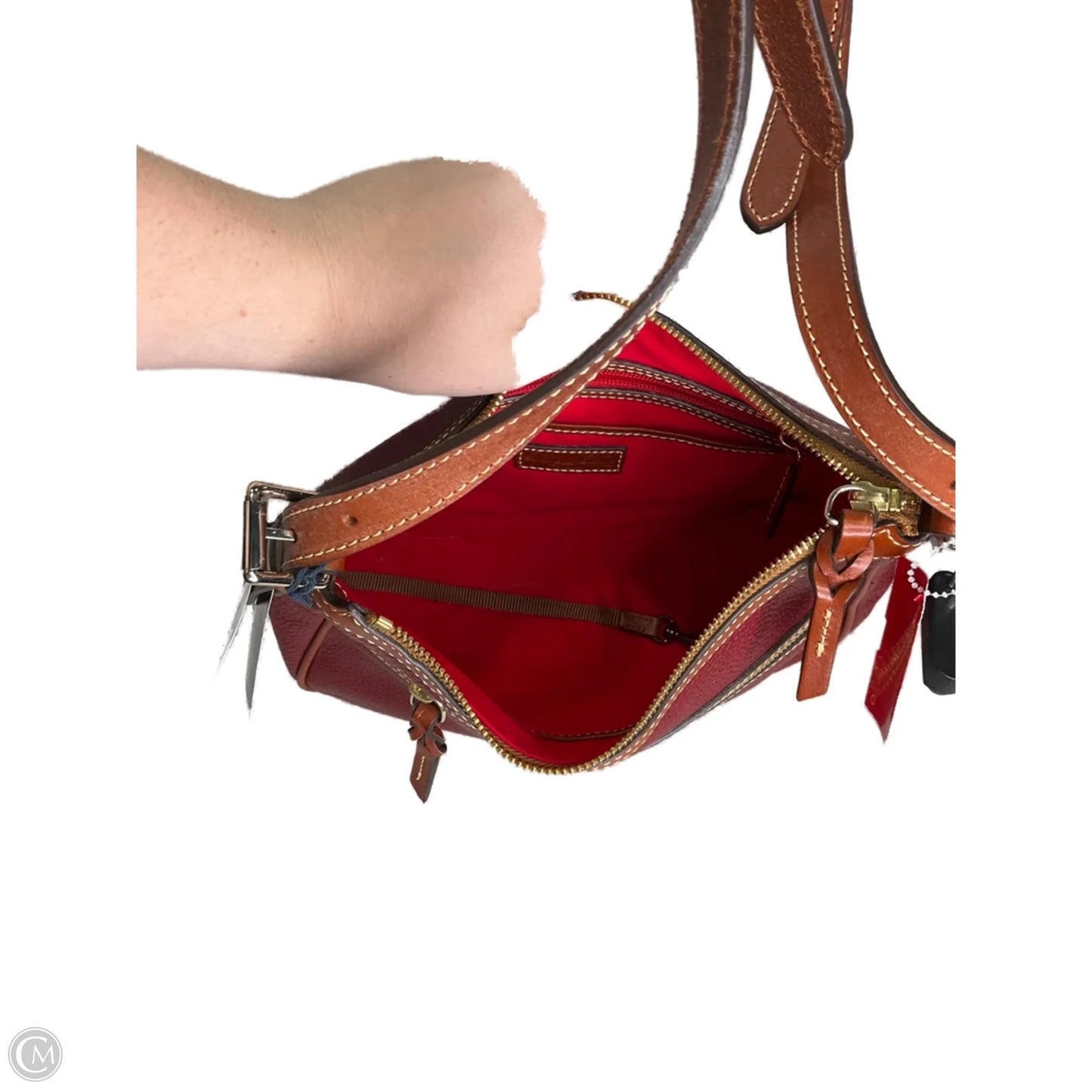 Crossbody Designer By Dooney And Bourke, Size: Medium