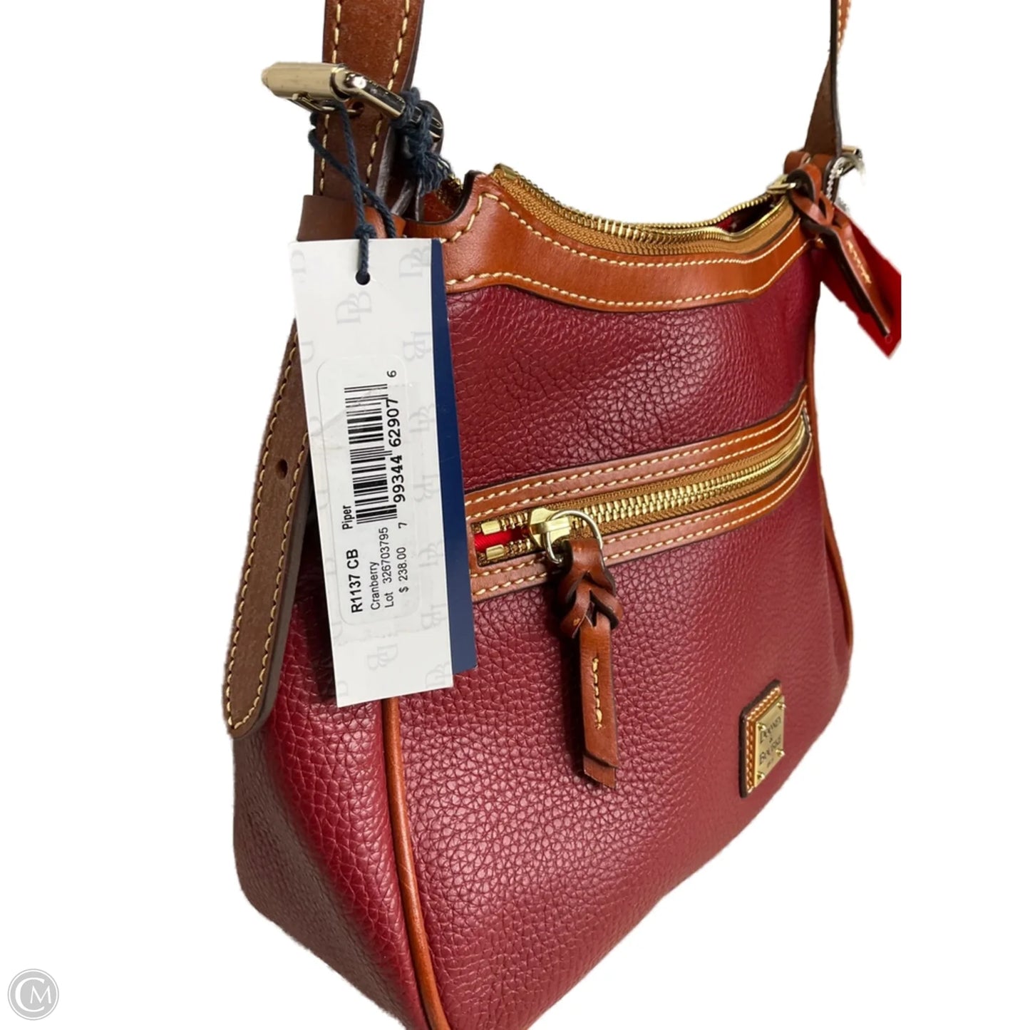 Crossbody Designer By Dooney And Bourke, Size: Medium