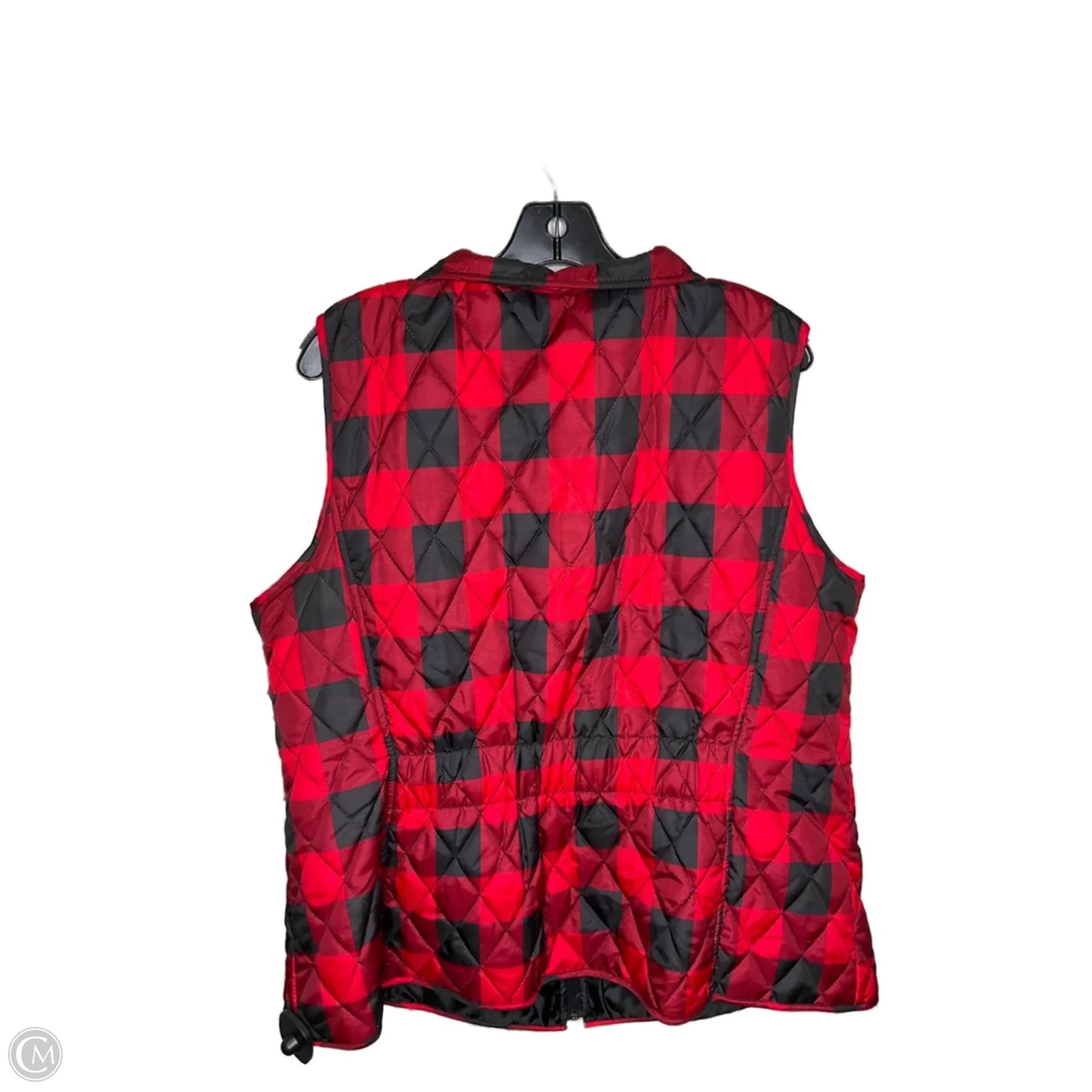 Vest Puffer & Quilted By Relativity In Red, Size: 2x