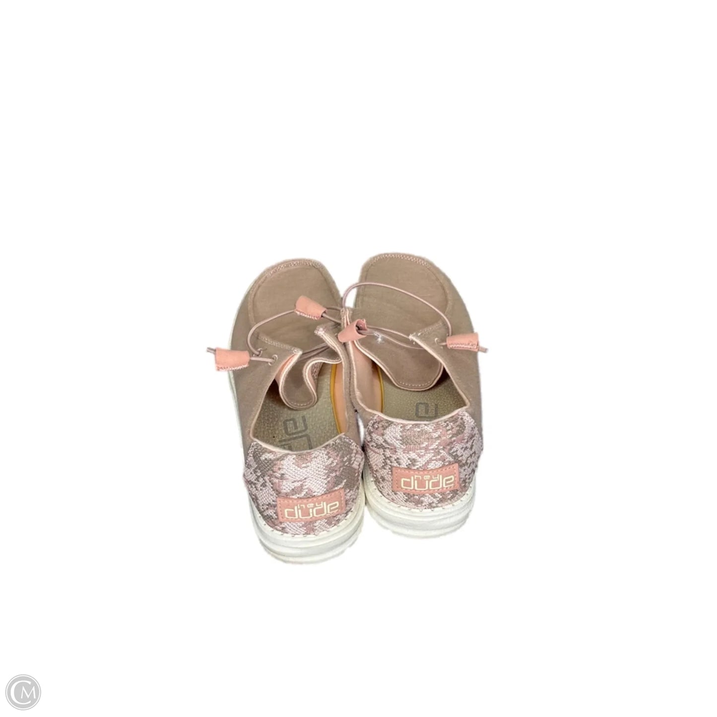Shoes Sneakers By Hey Dude In Pink, Size: 8
