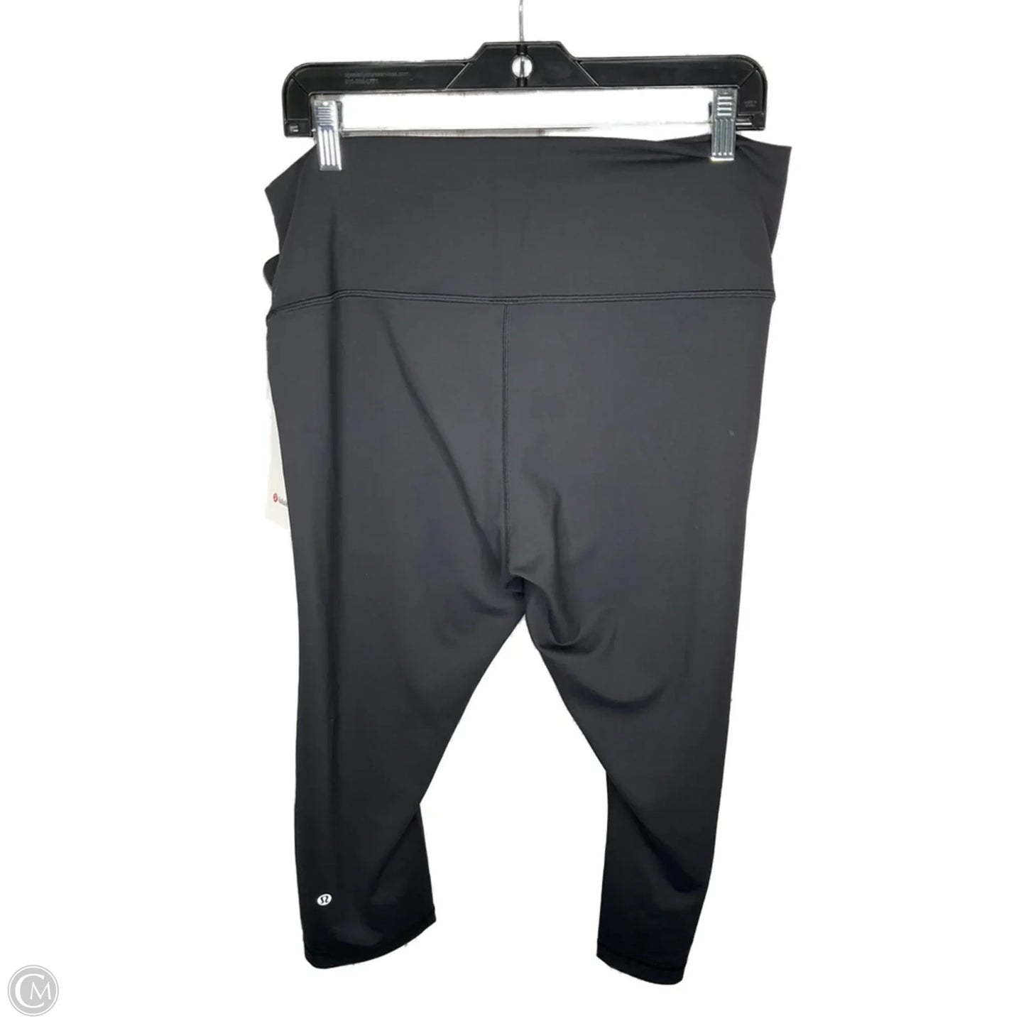 Athletic Leggings Capris By Lululemon In Black, Size: 16