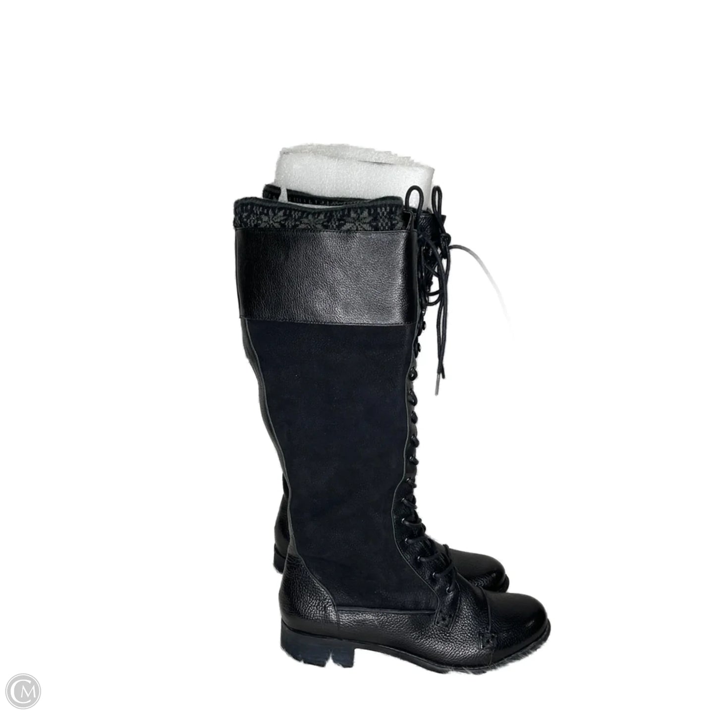 Boots Knee Flats By Giani Bernini In Black, Size: 7.5