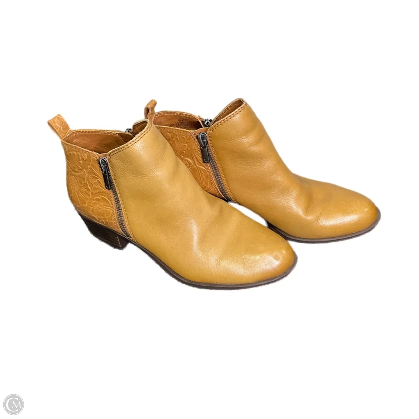 Boots Ankle Flats By Lucky Brand In Brown, Size: 8