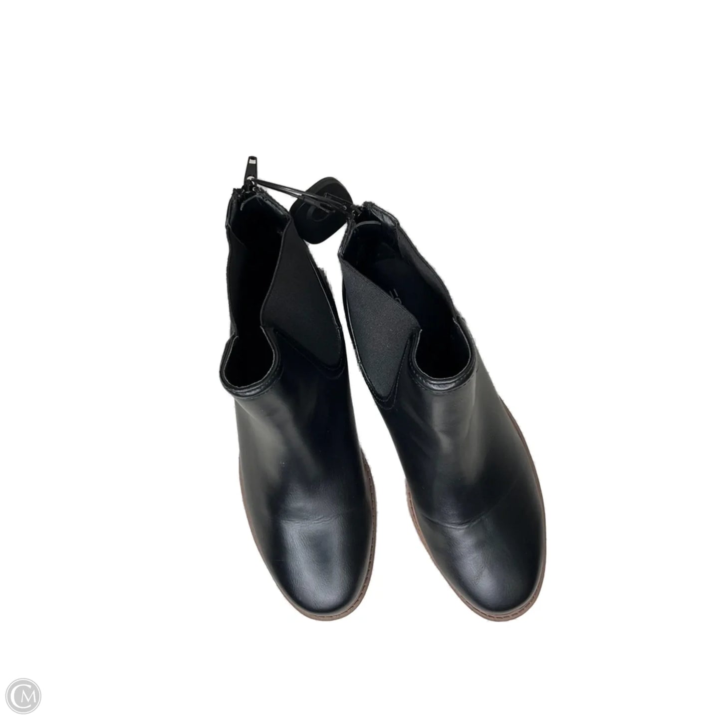 Boots Ankle Flats By Esprit In Black, Size: 8.5