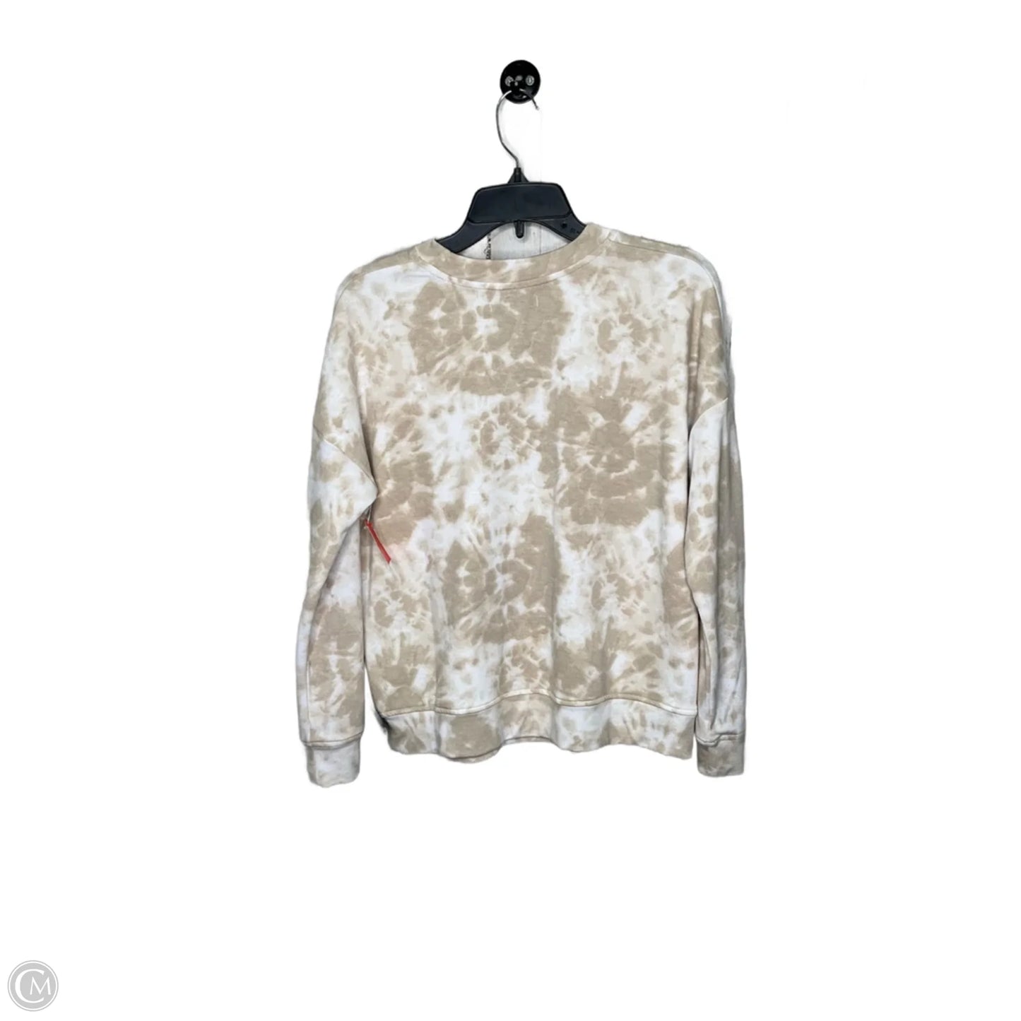 Sweatshirt Crewneck By Rae Dunn In Cream, Size: Xsp