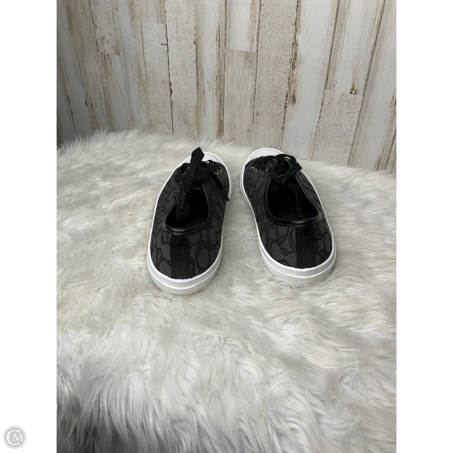 Shoes Designer By Coach In Black, Size: 10