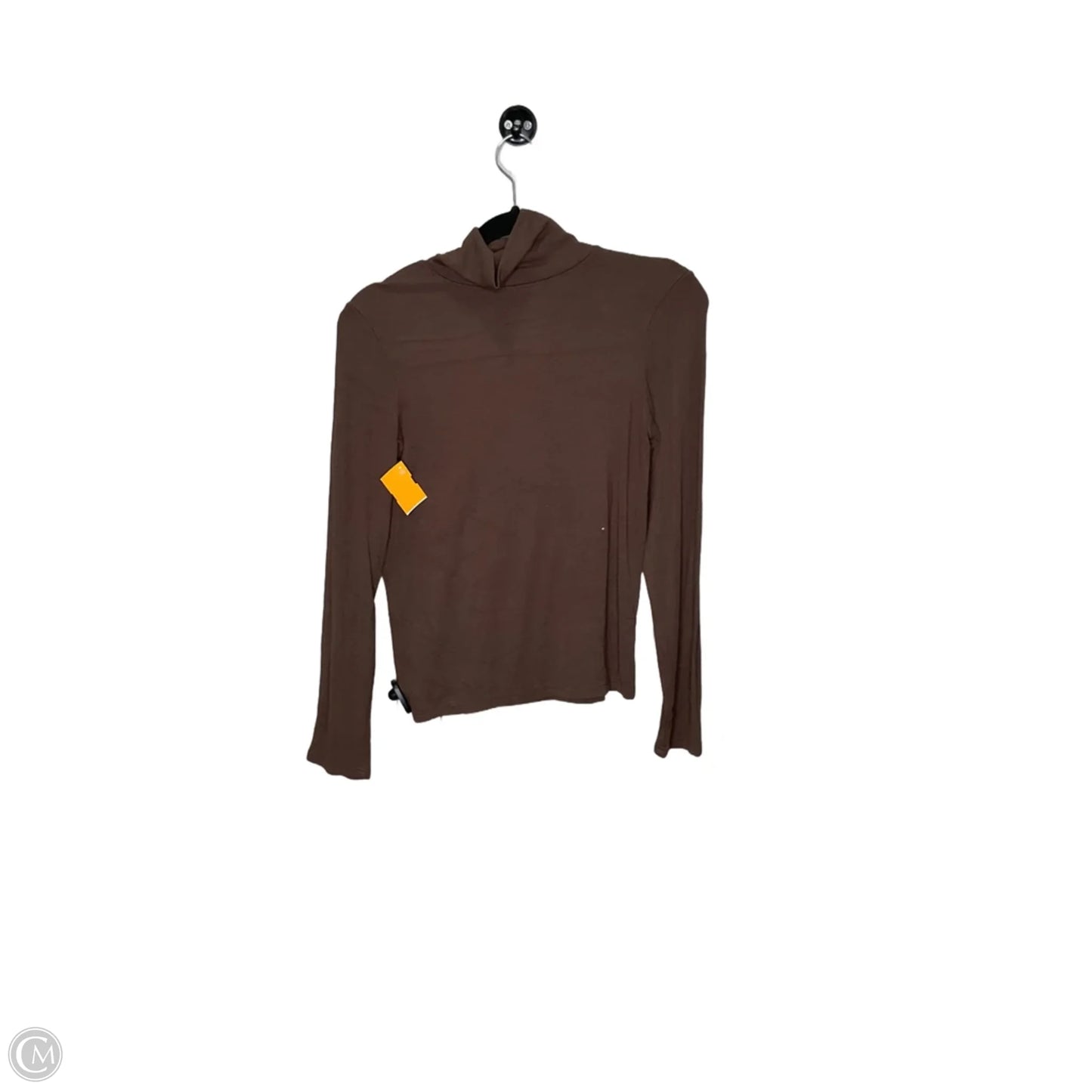 Top Long Sleeve By Sadie & Sage In Brown, Size: S