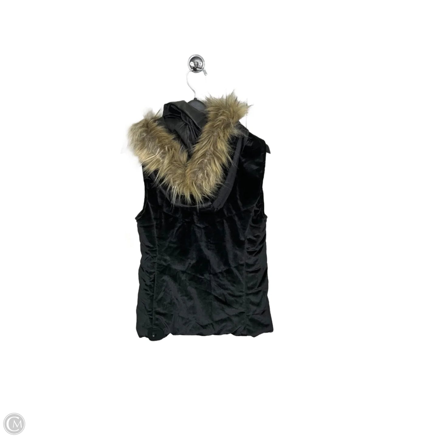 Vest Faux Fur & Sherpa By Marc New York In Black, Size: Xs