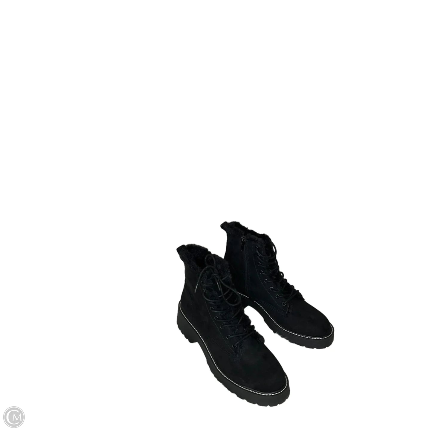 Boots Ankle Heels By Madden Girl In Black, Size: 9.5