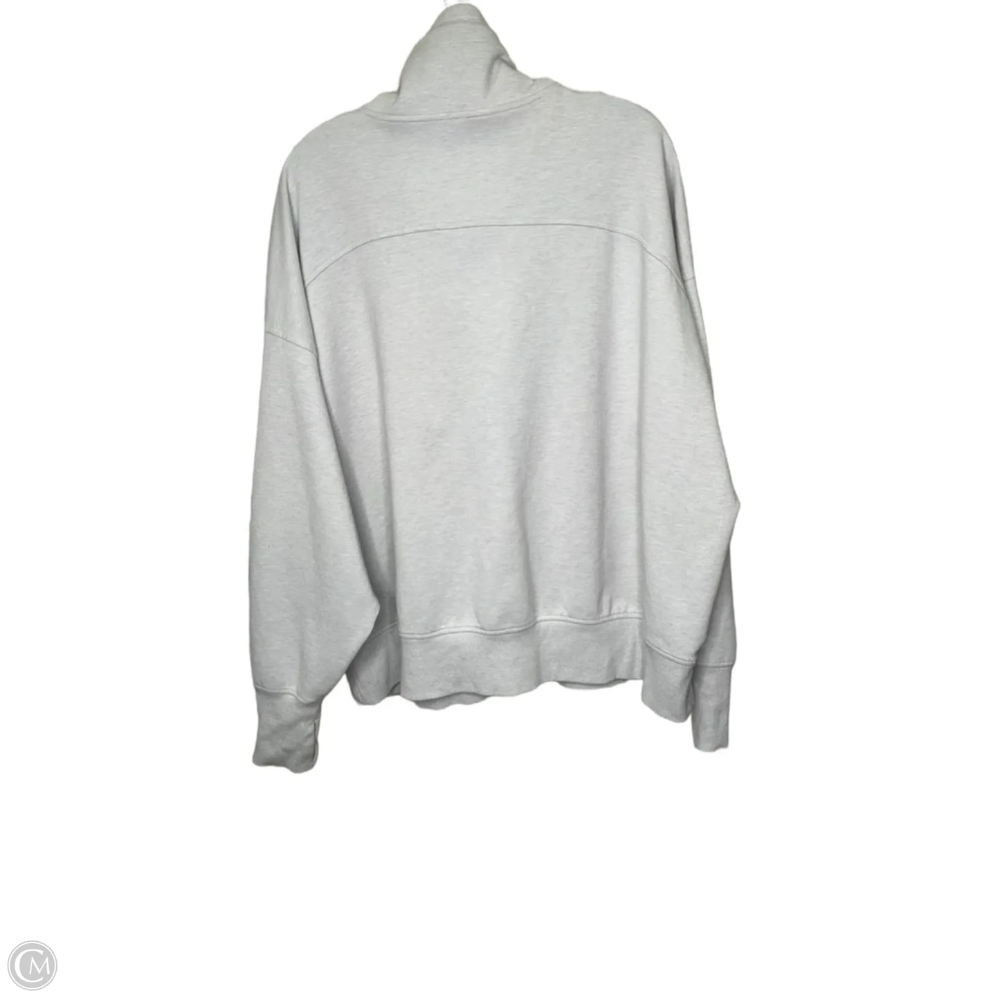 Athletic Jacket By Old Navy In Grey, Size: 4x