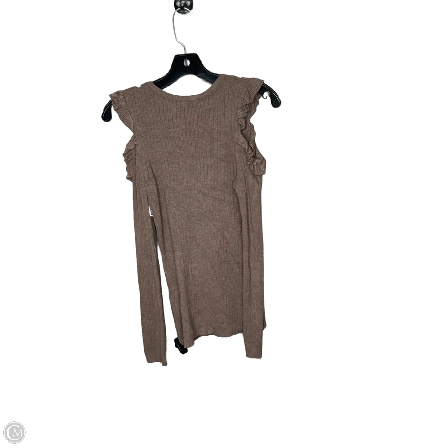 Top Long Sleeve By White House Black Market In Brown, Size: S