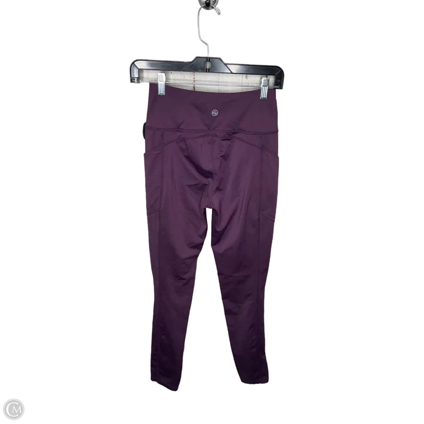 Athletic Leggings By Eddie Bauer In Purple, Size: Xs