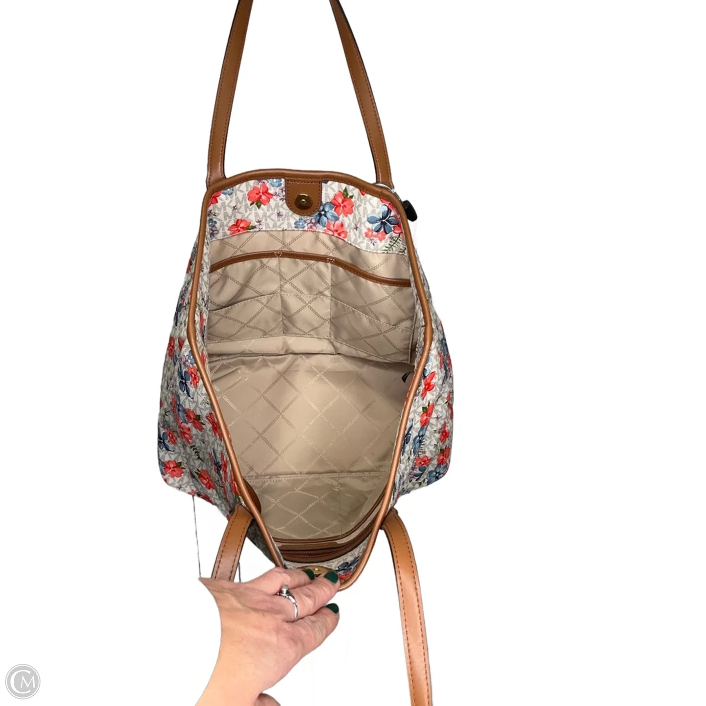 Handbag Designer By Michael Kors, Size: Large