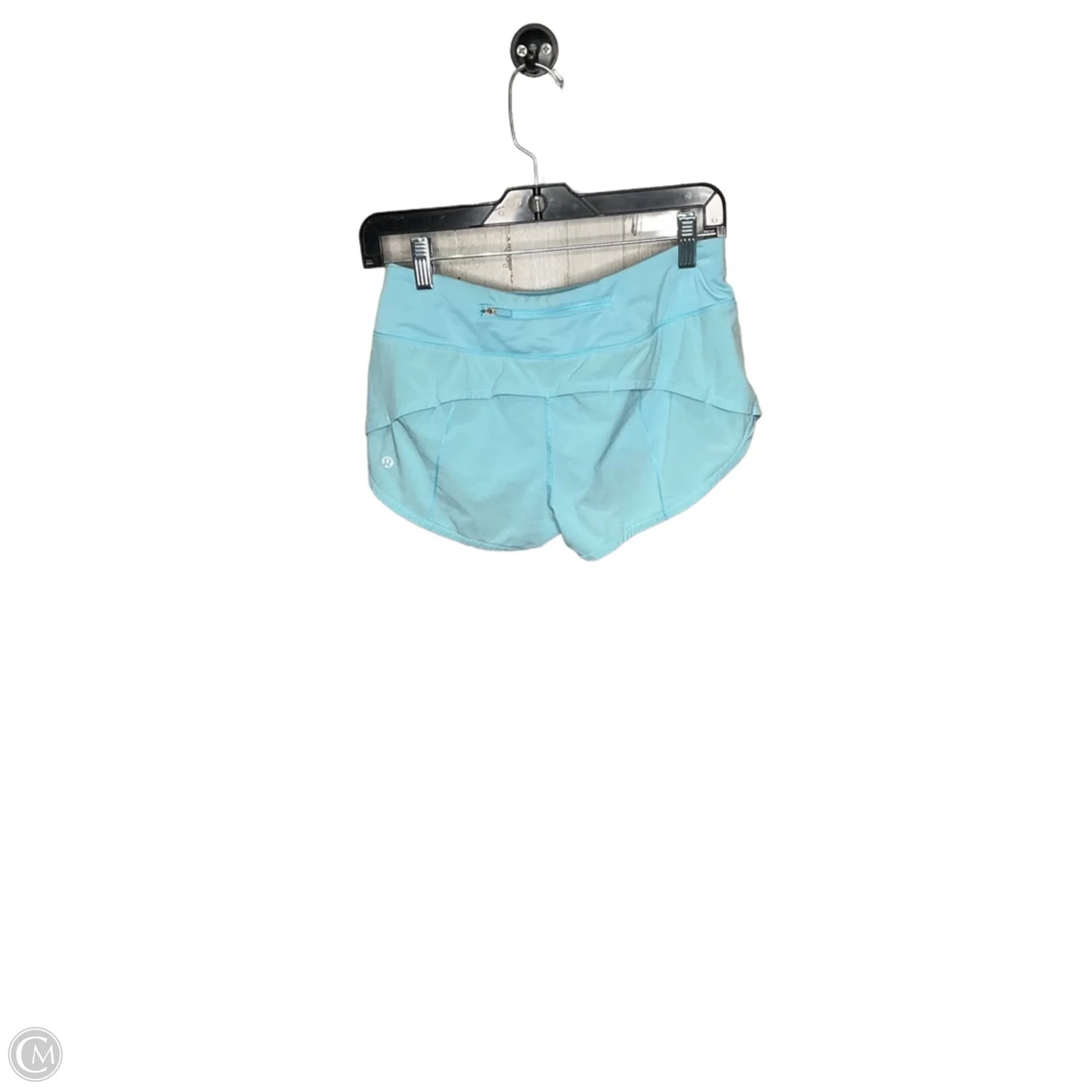 Athletic Shorts By Lululemon In Blue, Size: 4