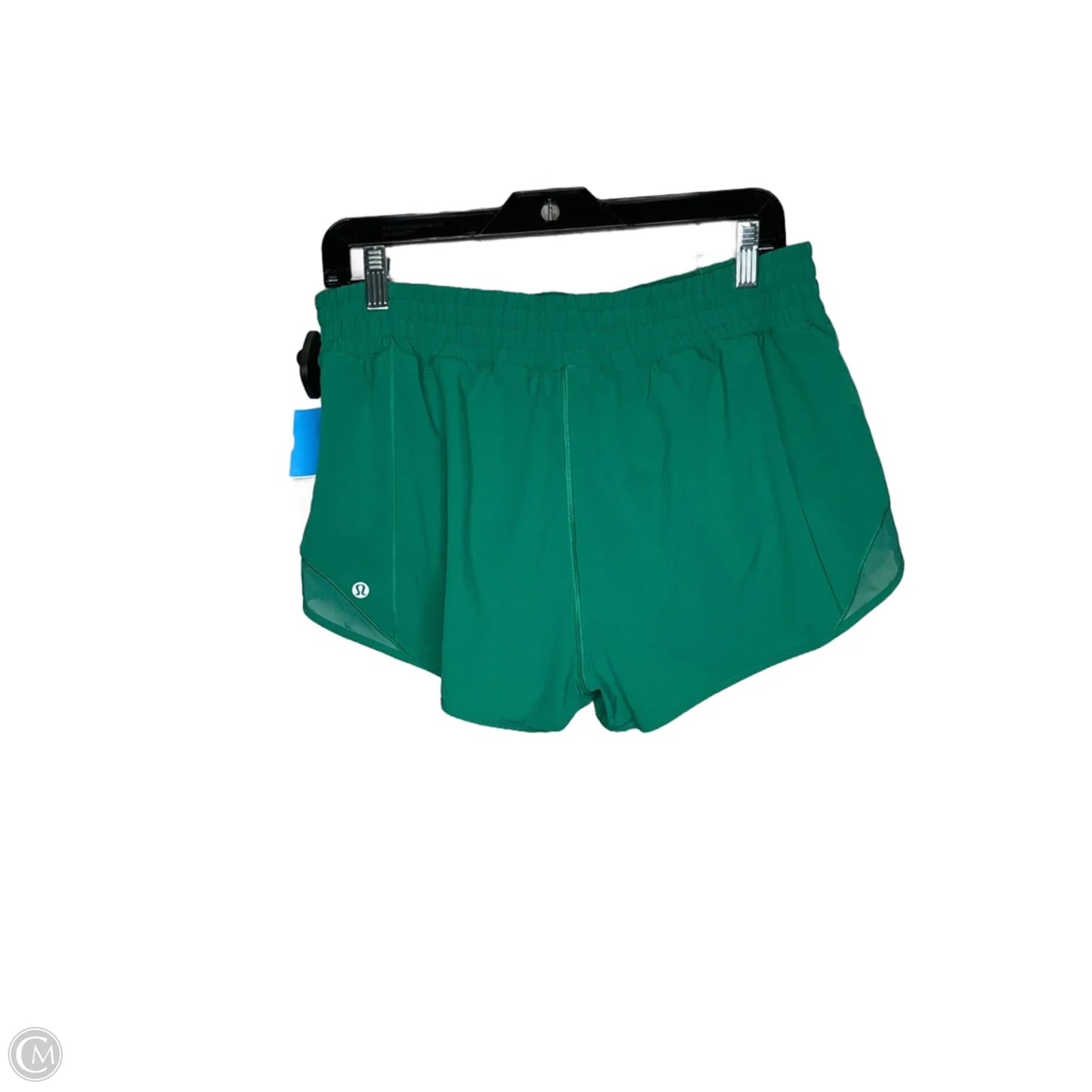 Athletic Shorts By Lululemon In Green, Size: 12