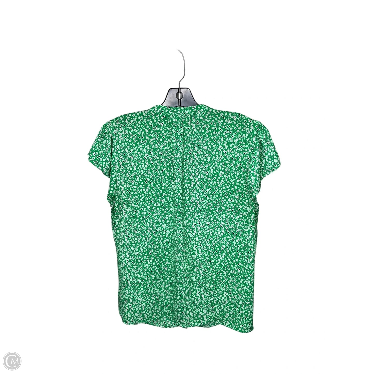 Top Short Sleeve By J. Crew In Green, Size: M