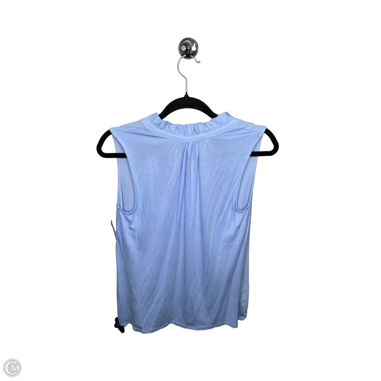 Top Sleeveless By Loft In Blue, Size: S