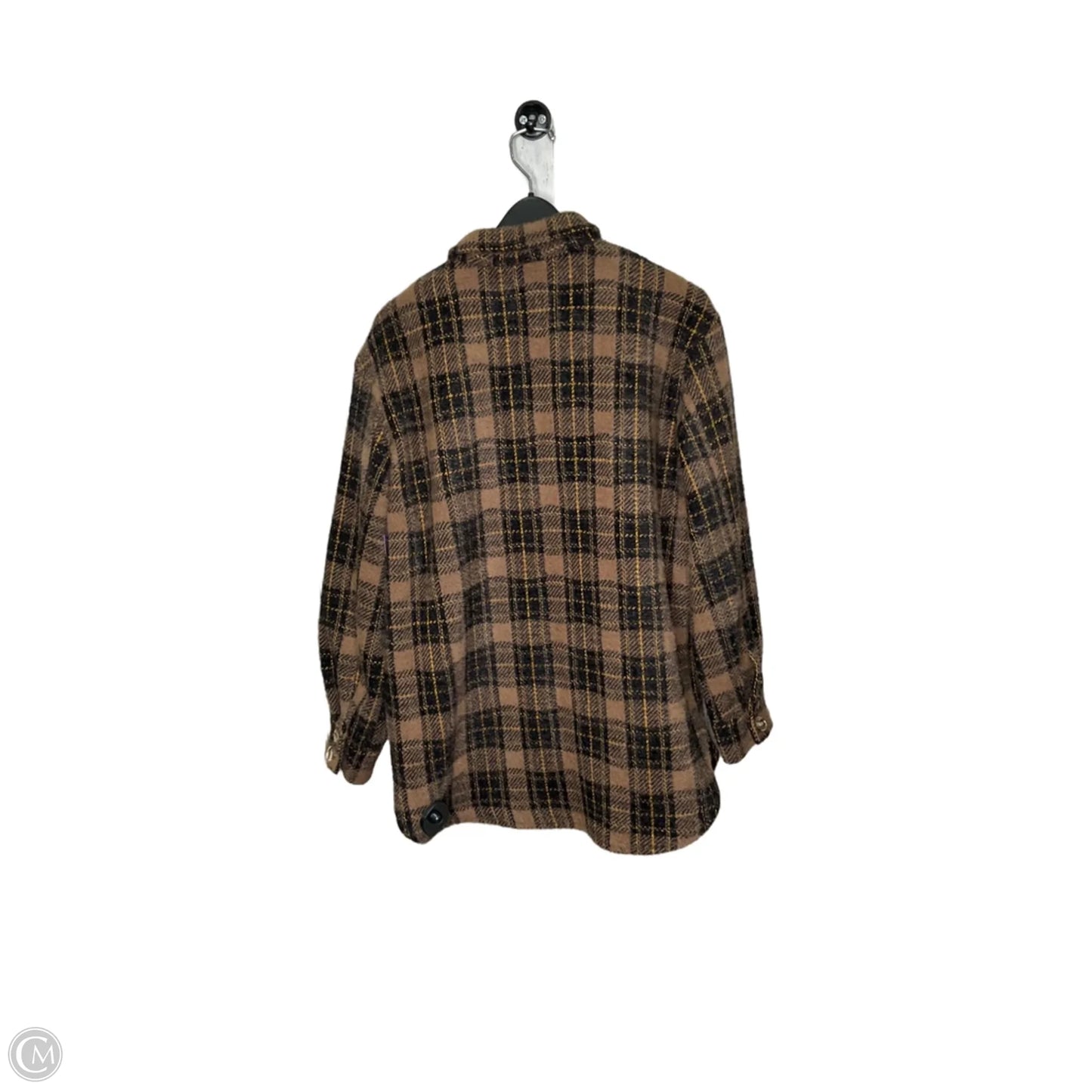 Jacket Other By Z Supply In Plaid Pattern, Size: S
